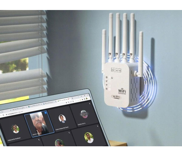 Zenwire Wzmacniacz Sygnału Sieci WiFi 5 WD-R1201U 1200 Mb/s - 1604619 - zdjęcie 3